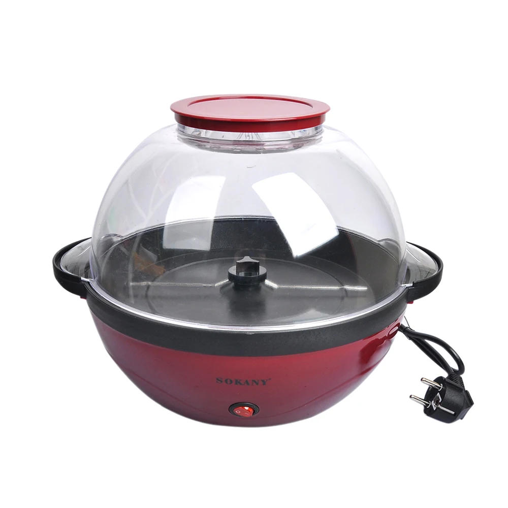 Description Picture 4 of itemPopcorn Machine, Non-stick Board, Electric Stirring with Fast Heating Technology, Cool Handle, with Large Lid