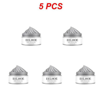 1~10PCS Smoky Gray Punk Style Hair Cream Light Silver Grey Grandma Gray Hair Dye Color Unisex Color Hair Wax Dye Cream Hair