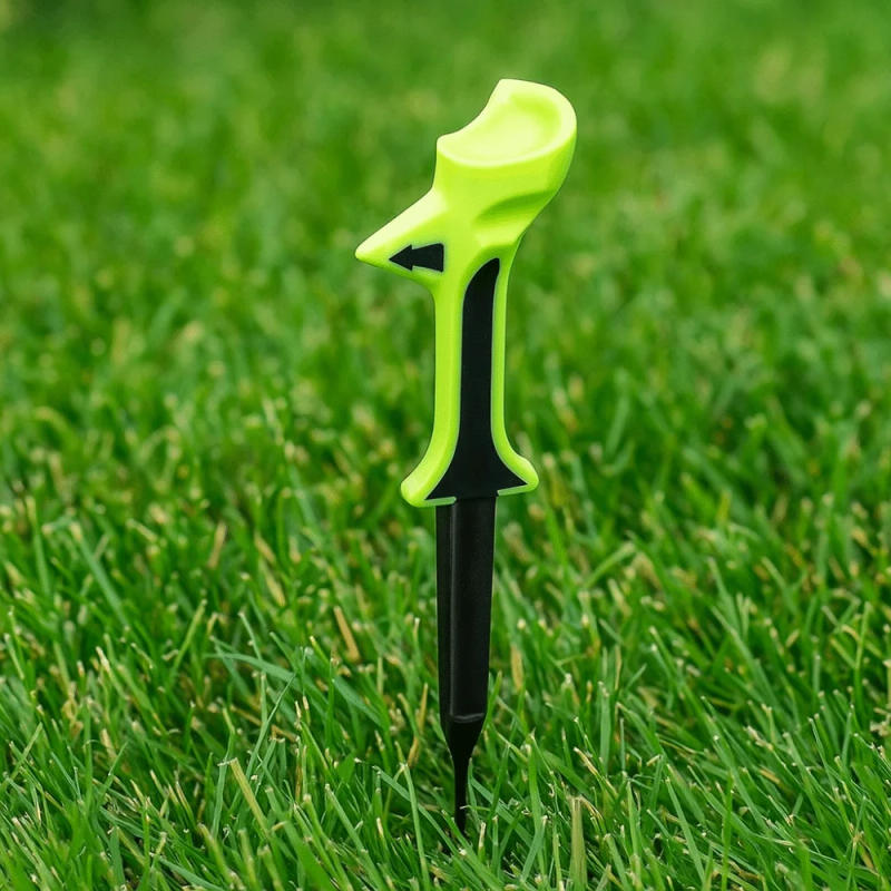 Description Picture 6 of itemDesigned Diagonal Insert Golf Tees Plastic Replacement Golf Ball Holder Durable Improve Accuracy Golf Plastic Tee Golf Practice