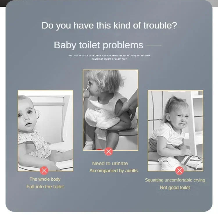 Description Picture 6 of itemPortable Kids Travel Potty Seat Pad Baby Folding Toilet Training Seat Cover Toddler Urine Assistant Cushion Children Pot Seater