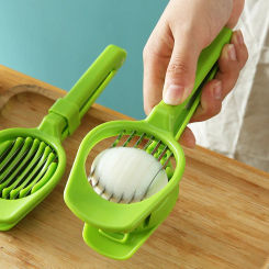 Egg Slicer Hard Boiled Egg Cutter Strawberry Slicer Kiwi Divider Mushroom Food Fruit Vegetable Slicing Mold Tool Kitchen Gadgets