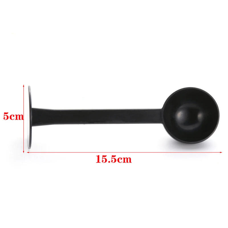 Description Picture 2 of item2 In 1 Coffee Spoon 10g Standard Measuring Spoon Dual-use Bean Scoop Powder Press Scoop Coffee Machine Accessories Kitchen Tools