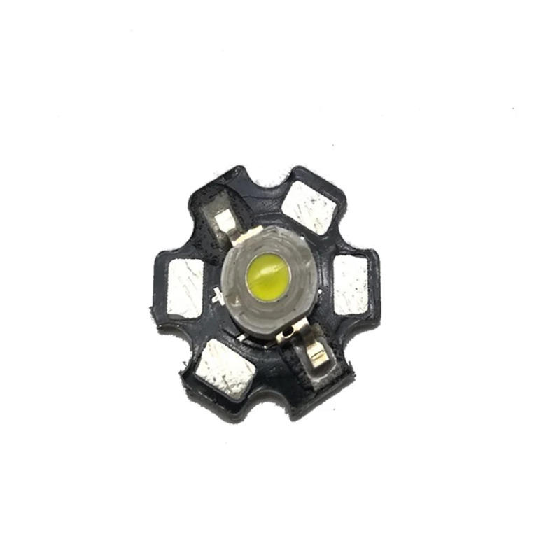 Description Picture 6 of item1Pc LED COB Lamp Chip 1W 3W 3.2-3.6V Input 100-220LM Mini LED Bulb Diode SMD For DIY LED Downlight With 20mm Star PCB