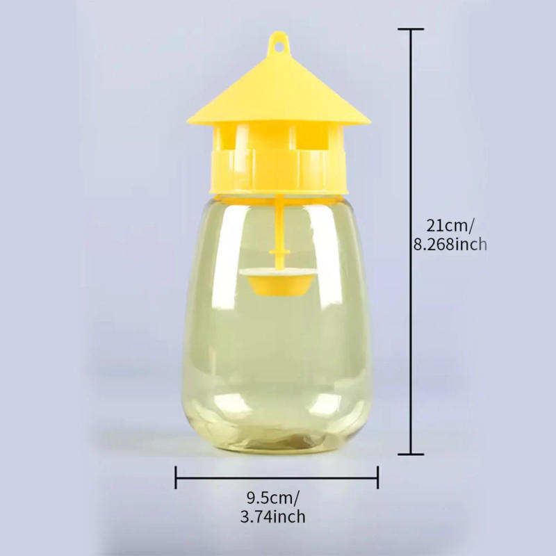 Description Picture 3 of itemFruit Fly Trap Reusable Plastic Insect Catcher Trap Transparent Environmentally Anti Flies Home Garden Orchard Pest Control Tool