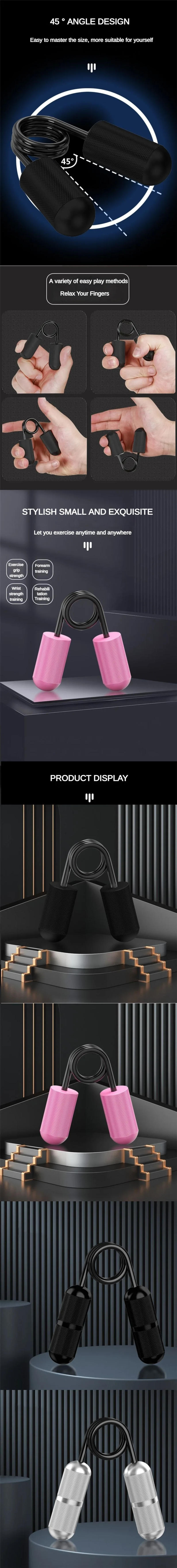 Description Picture 3 of item30LB Fitness Anti-slip A Gripper Finger Rehabilitation Trainer Professional Exercise Thumb Strength Grips Wrist Finger Hand Grip