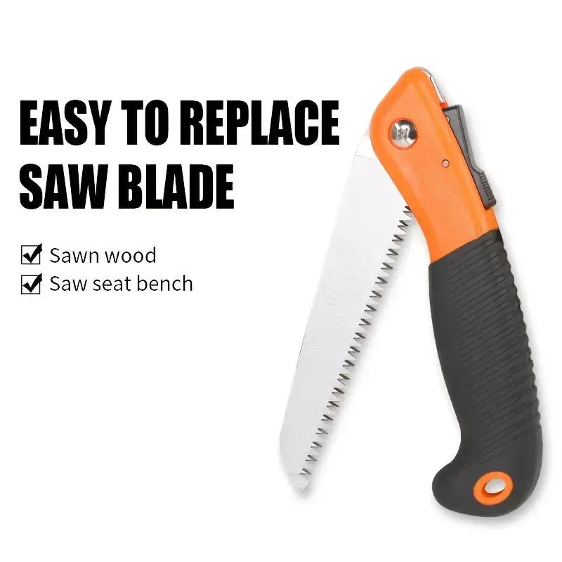 Description Picture 4 of itemFolding Hand Saw Gardening Hand Outdoor Pruning Cutting Hacksaw Woodworking Folding Saw Multipurpose Gardening Saw Hand Tools