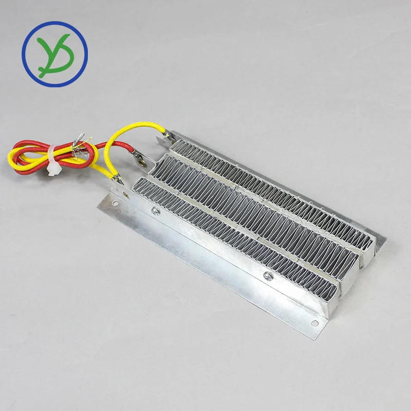 Description Picture 2 of itemPTC ceramic air heater 48V 800W conductive type constant temperature ceramic aluminum