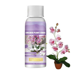 Orchid Fertilizer Liquid 50ml Plant Growth Enhancer Fertilizer Plant Food Orchid Plant Food for Orchids and Acid Loving Plant