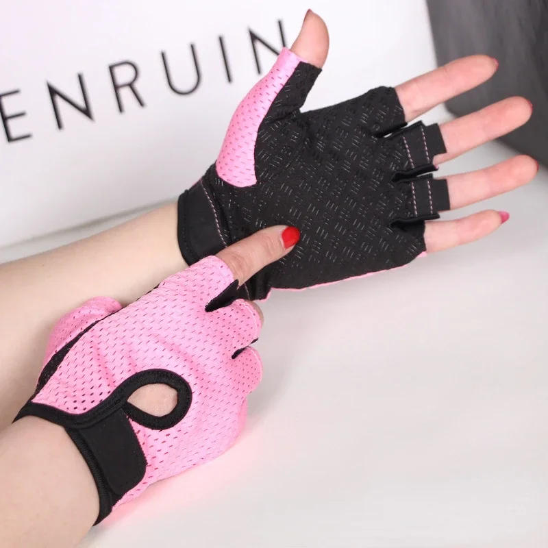 Description Picture 5 of itemGym Gloves Fitness Weight Lifting Gloves Body Building Training Sports Gloves Workout Half Finger Hand Protector for Men Women