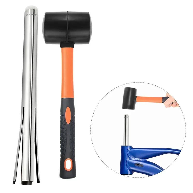 Description Picture 2 of itemBicycle Headset Installation Removal Tools Bike Bottom Bracket Tool MTB Headset Press Road Bike Bearing Extractor Bicycle Tools