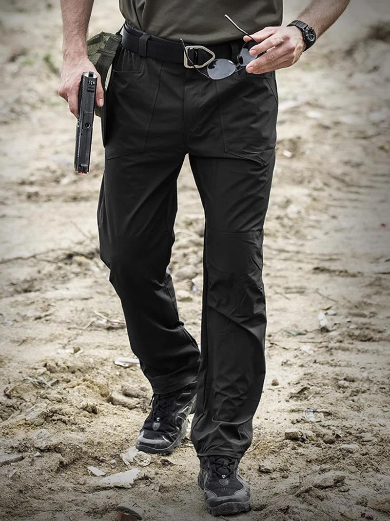 Description Picture 3 of itemTactical quick drying pants for men's outdoor clothing, loose pants, thin summer sun protection, breathable work pants