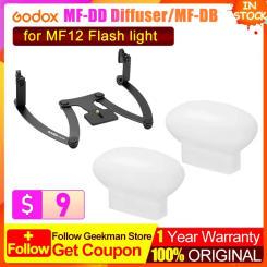 Godox MF-DD Diffuser MF-DB Flexible Flash Bracket for mf12 k2 mf12 dk1 Dental Macro Flash System Speedlight