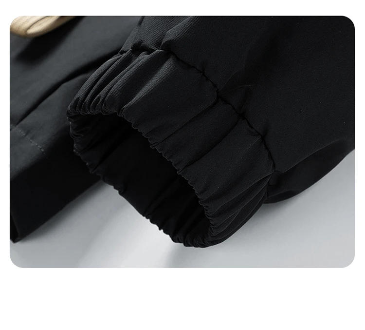 Description Picture 6 of itemEmbroidery Zip Up Hoodies Male Windbreakers Nylon Raincoat for Men 2024 Spring Trench Coats Teckwear Men's Clothing