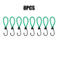 8pcs green1