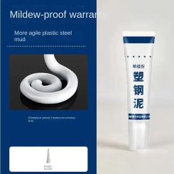 Plastic-Steel Clay Waterproof Glue Squishy Anti-mildew Glue for Kitchen and Bathroom Leak Blocking and Caulking Sealants Resin
