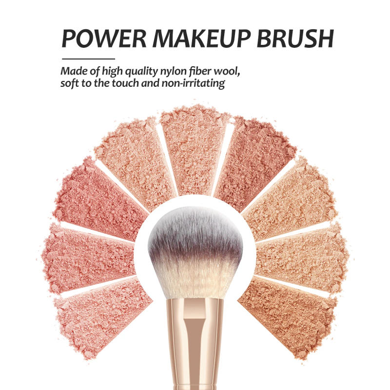 Description Picture 5 of itemMAANGE 7pcs/set Makeup Brushes for Cosmetic Foundation Powder Concealer Blush Brush Blending Soft Bristles Beauty Tools