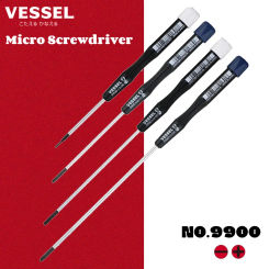 VESSEL 9900 Series Phillips Japanese Miniature Screwdriver for Repairing Laptop Camera Lenses Ultra-precise Small Screwdriver
