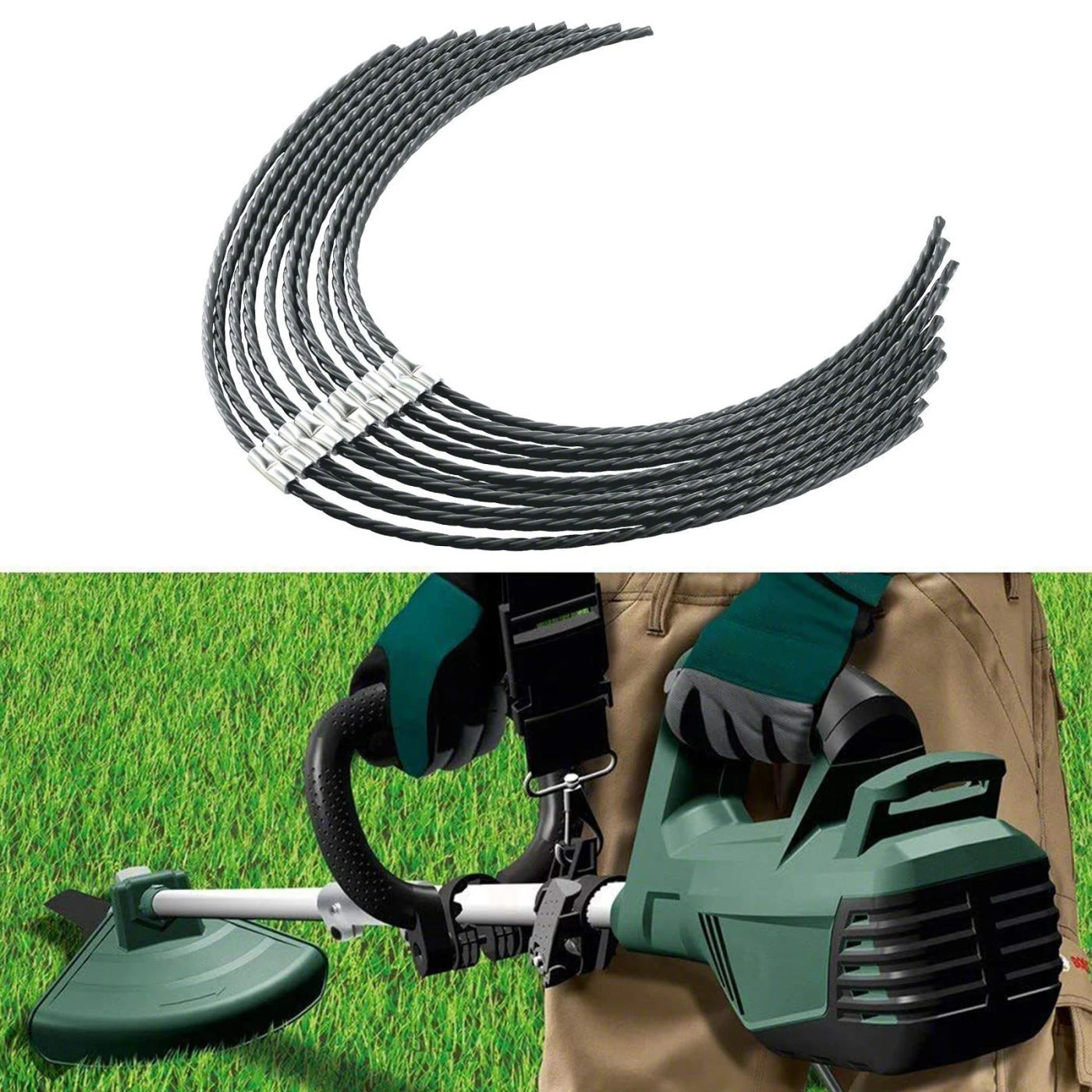 Description Picture 4 of item10PCS Brush Cutter Spool Lines For BOSCH AFS 23-37 NO.F016800431 Lawn Mower Grass Trimmer Garden Power Tools Spare Parts