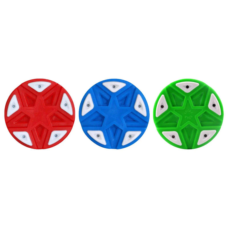 Description Picture 3 of itemInline Roller Hockey Puck Field Hockey Ball 76mmx25mm for Entertainment Indoor Training Sessions Hockey Player Beginners