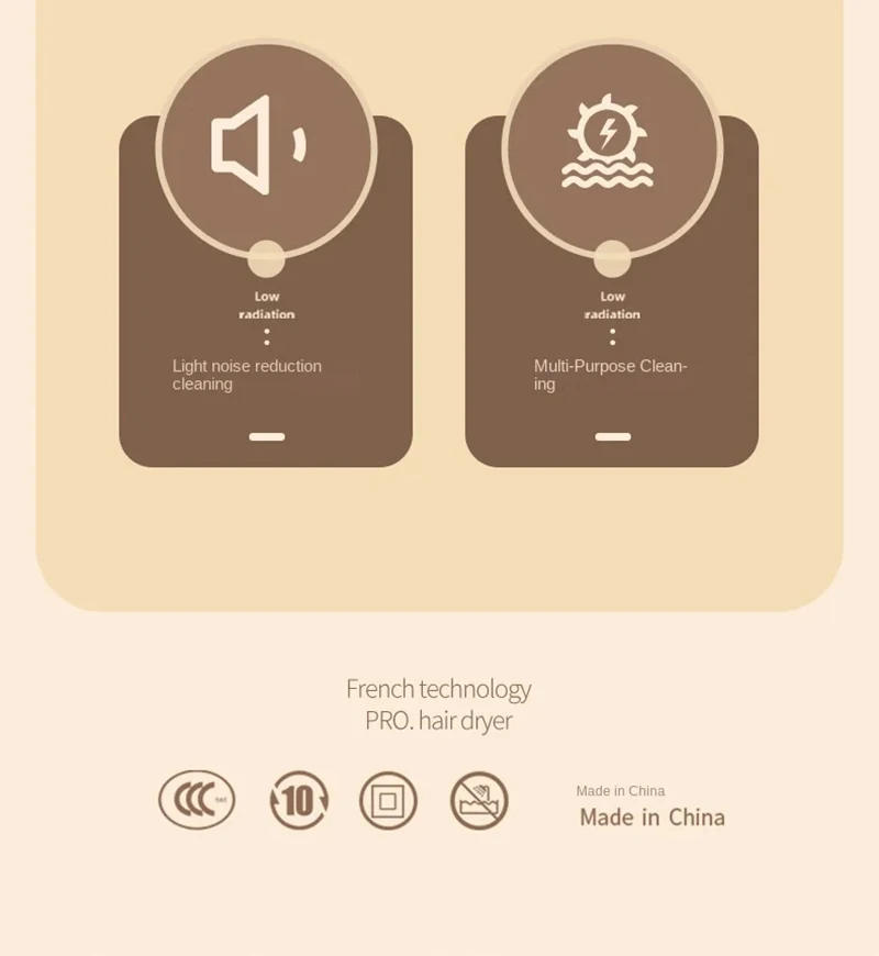 Description Picture 5 of itemPortable Ultrasonic Cleaner 47KHZ  Mini Smart Electric Cleaning Box for Jewelry Makeup Brushes Glasses Low Decibel Fast Cleaning