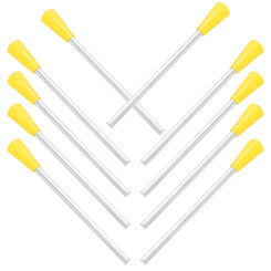 10 Pcs Toys Musical Instruments Triangle Iron Mallets Percussion Major Parts Metal Sticks Replacement Child Stricker