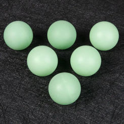 10pcs New Material Luminous Ping Pong Ball Durable ABS Table Tennis Balls High Elasticity Indoor Outdoor Competitions