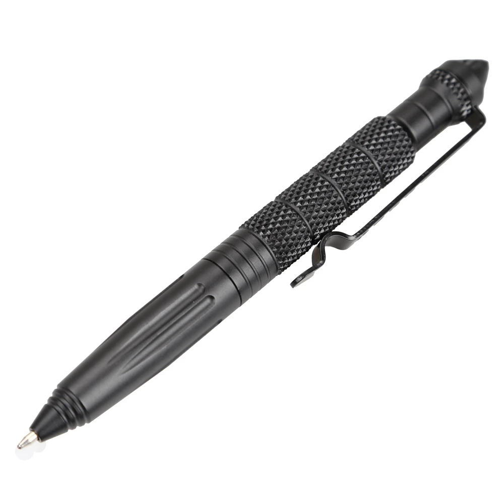 Description Picture 6 of itemPortable Tactical Pen Self Defense Pen Aviation Aluminum Emergency Glass Breaker Pen Security Protection Survival EDC Multitool