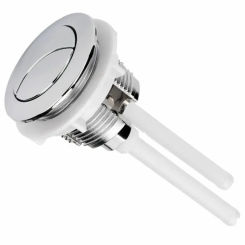 1pc 38mm Dual Flush Toilet Water Tank Button Round Valve Push Button Toilet Tank Round Valve Push Button Bathroom Accessories