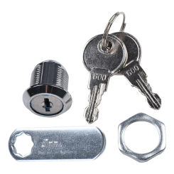 Head Diameter: 23.5 Mm Office Lock 1 Set Mailbox Lock 16/20/25/30mm Brand New Cylinder Cabinet Closure: 90 Degrees