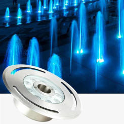 LED Swimming Pool Light IP68 Waterproof Embedded Fountain Lights 6W 9W 12W RGB UnderWater Lamp Pond Led Piscina Luz Spotlight