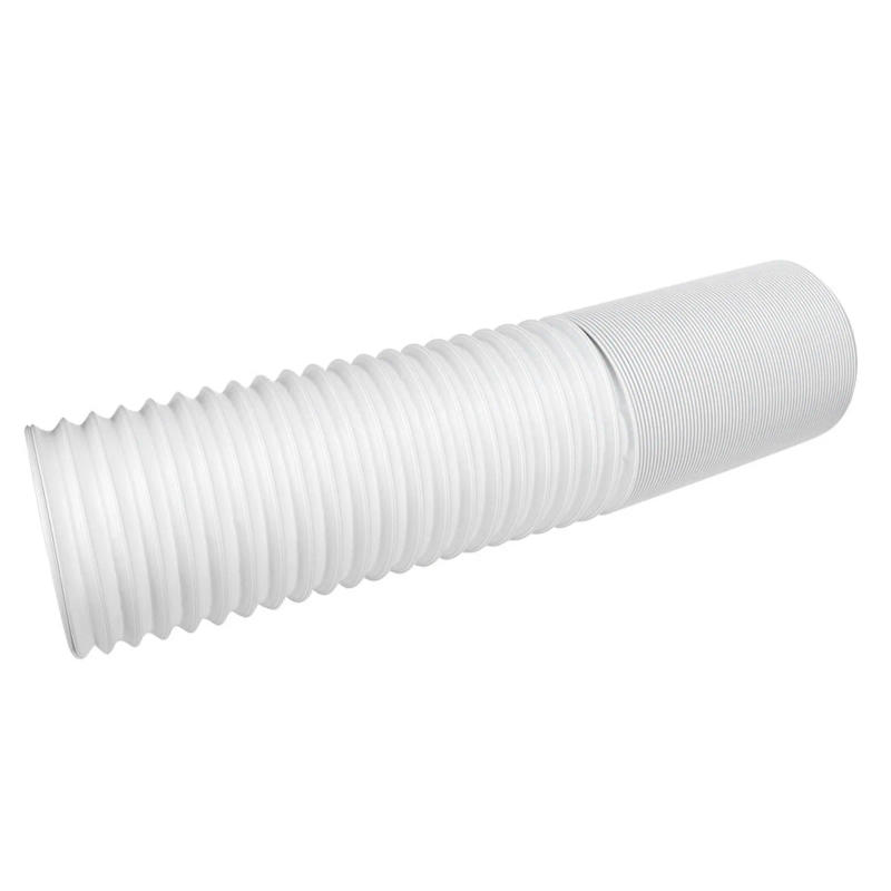Description Picture 2 of item3M Air Conditioning Vent Hose PP+Wire Collapsible/Stretchable CCW Threaded Vent Hose For Air Conditioning Accessories