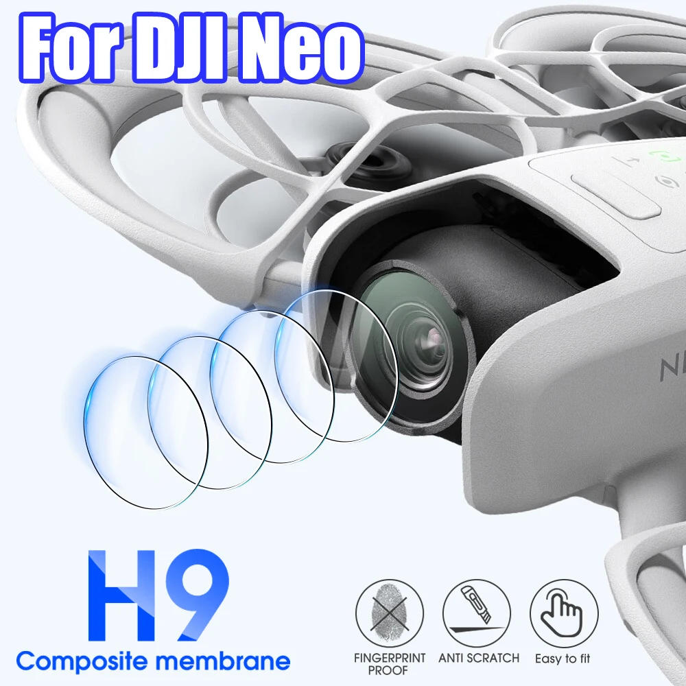 Description Picture 2 of item10/5/1PCS Tempered Glass Camera Lens Protectors for DJI Neo Drone Gimbal Anti-Scratch Lens Films for DJI Neo Drone Accessories