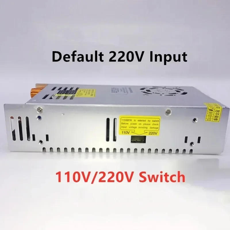 Description Picture 5 of itemAC DC Transformers 220V To 5V 12V 24V Switching Power Supply Adjustable 36V 48V 60V 80V 120V 160V 220V 480W Digital Display