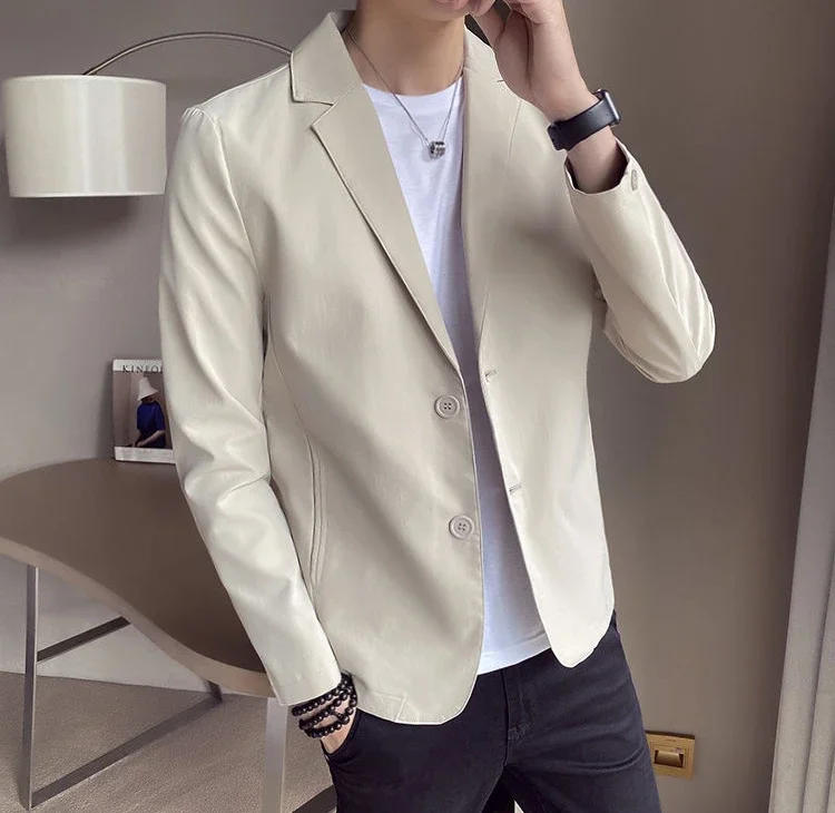 Description Picture 3 of itemParty Man Suits and Blazers Plus Big Size Jacket for Men Coats Oversize Black Elegant Luxury Designer Korean Style Clothes 2024