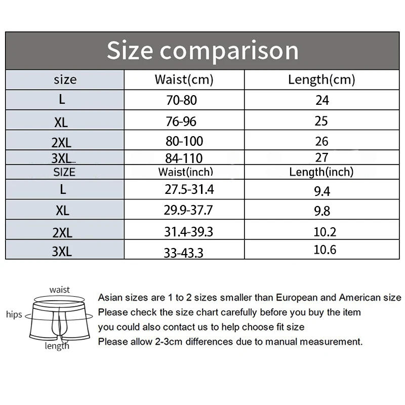 Description Picture 2 of itemMen's Cotton Korean Style Panties Intimate Underware Homme Boxers Thermal Shorts Sexy Lingerie Underpant Boxer Briefs