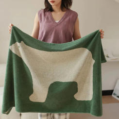 Cartoon Pattern Polar Bear Cotton Towel Combed Cotton Soft Face Towel 70*140cm Absorbent Bathtowel Household Towels Set Handdoek