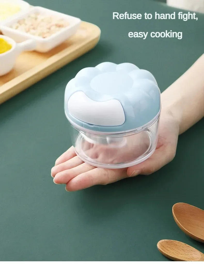 Description Picture 4 of itemMini Food Garlic Vegetable Grinder Chopper Mincer Crusher Press Portable Kitchen Gadget Multifunctional Onion Vegetable Machine