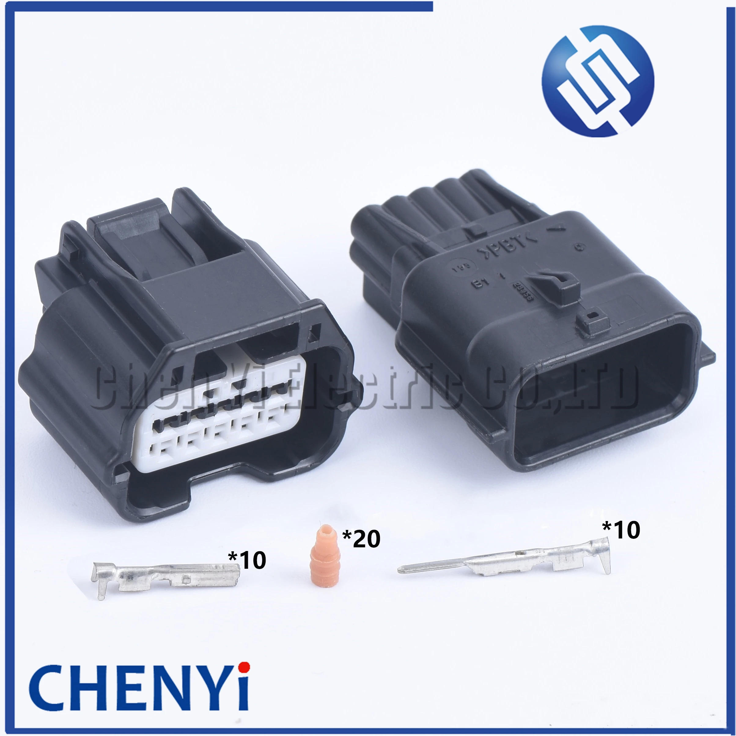 Description Picture 2 of item10 pin auto electric plug auto waterproof wiring cable connector 7283-8856-30 7282-8856-30 For Toyota Nissan Honda