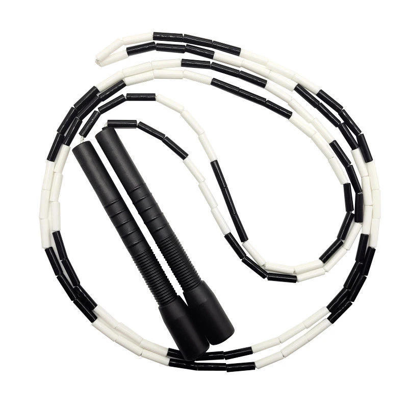 Description Picture 6 of itemABS Hard Beaded Bamboo Jump Ropes Adult Professional Skip Jump Rope Weight Loss Fancy Jump for Work Out Children's Jumping Rope
