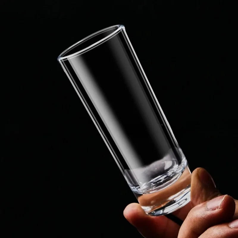 Description Picture 5 of item6pcs Crystal Glass Cup Creative Exquisite Long Glass Can Hold Whisky Home Kitchen Hotel Bar Friends Colleagues Party Available