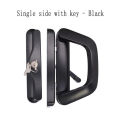 Unilateral Luxury Docking Lock Large Sliding Door Lock Wardrobe Kitchen Partition Balcony Glass Sliding Door Handle Lock