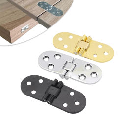 Folding Hinge of Flap Thickened Zinc Alloy Semicircle Hinge Cabinet Door Foldable Cabinet Door Table Furniture Flipping Hinge