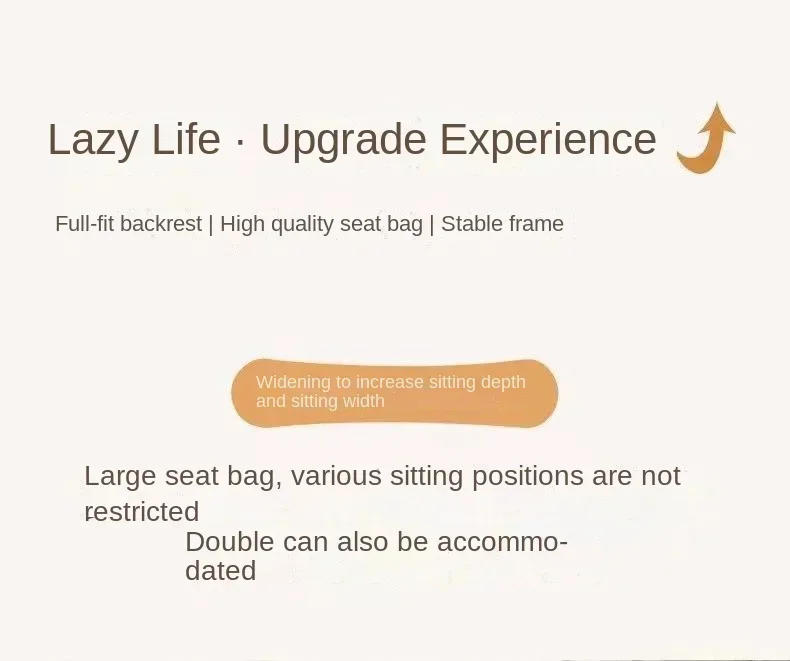 Description Picture 5 of itemRocking chair recliner adult balcony home leisure lazy sofa living room single sofa Internet celebrity rocking chair