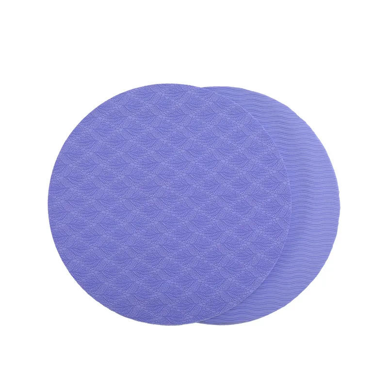 Description Picture 5 of item1Pair 170*15mm Protective Cushion Pad Portable Small Round Knee Pad Yoga Mats Fitness Non Slip Mat Elbows Hands Support Pad Disc
