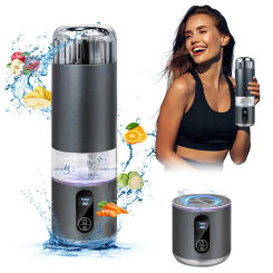 Hydrogen Bottle 200ml Japanese Titanium Quality Hydrogen-Rich Water Cup Ionizer Maker/Generator Super Antioxidants ORP