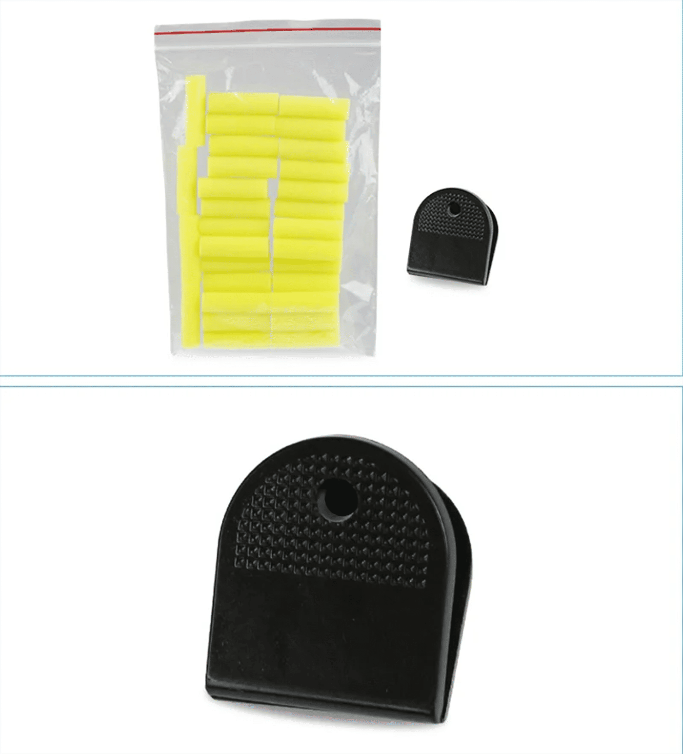 Description Picture 2 of itemMalathorne 30 Pcs Cylinder-shaped Sponge Brush for Water-Base Table Tennis Glue+Random Color Clip Racket DIY Tools Accessories