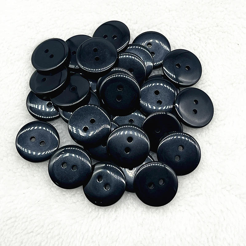 Description Picture 5 of item9mm---34mm Two Holes Transparent White Small Buttons Bread Round Resin Sewing Buttons Diy Clothing Accessories