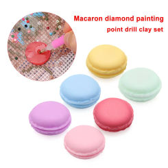 DIY Crafts Cross Stitch Nail Tools Drilling Mud Diamond Painting Glue Diamond Painting Clay Macarons Box