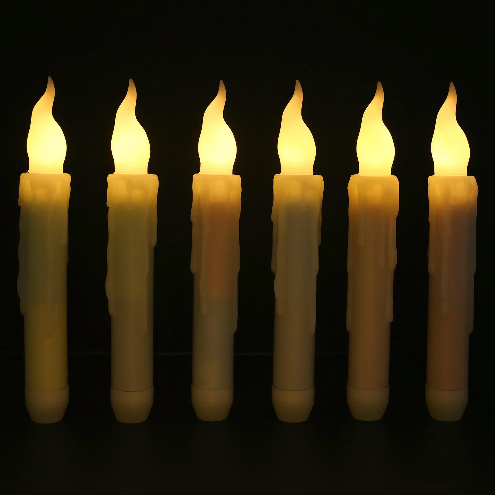 Description Picture 3 of itemFlameless Window Candles with Removable Holder & Timer Remote  Battery Operated LED Flickering Light for Christmas Decoration