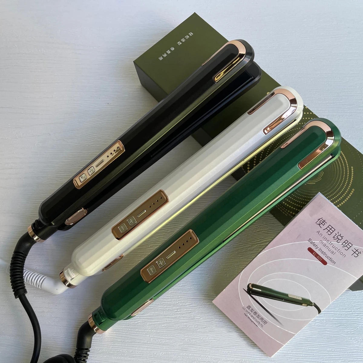 Description Picture 6 of itemFlat Irons Wholesale Private Label Personalized Flat Iron Brand 1Inch Flat Iron Hair Straightener